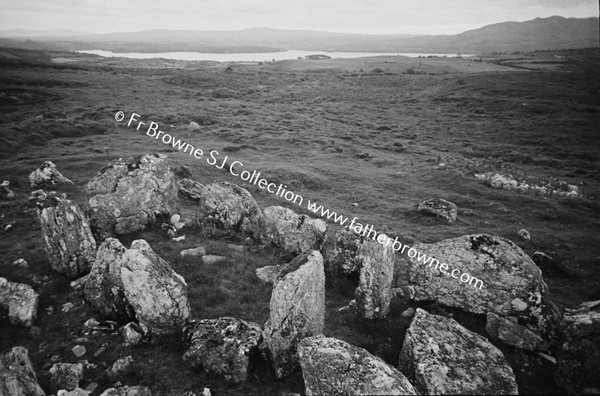 GIANTS GRAVE SOUTH EAST CHAMBER FROM TOP OF TRILITHON